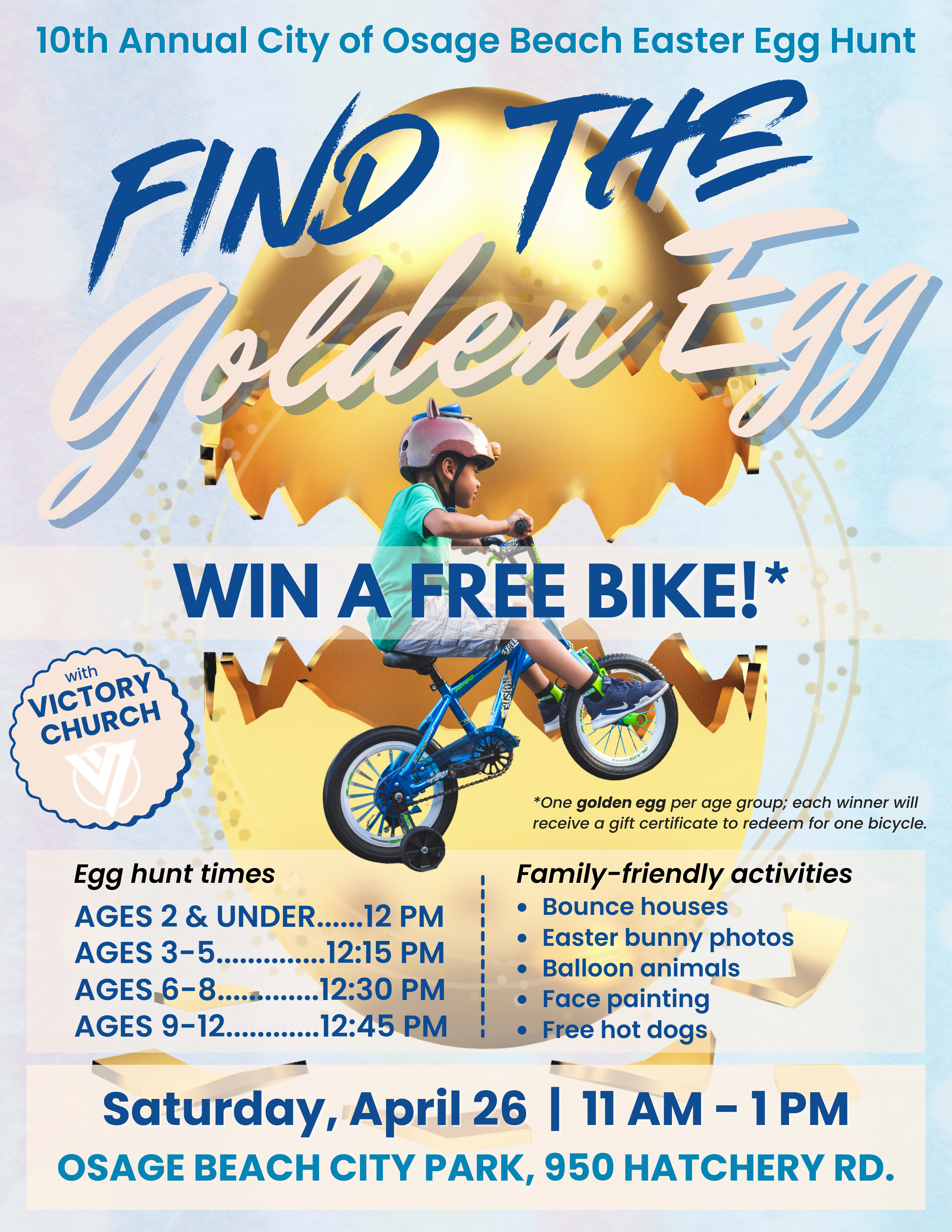 Easter Egg Hunt Find the Golden Egg 