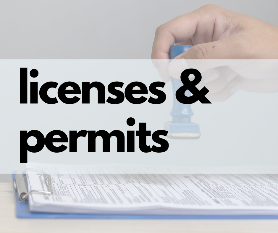 Licenses & Permits