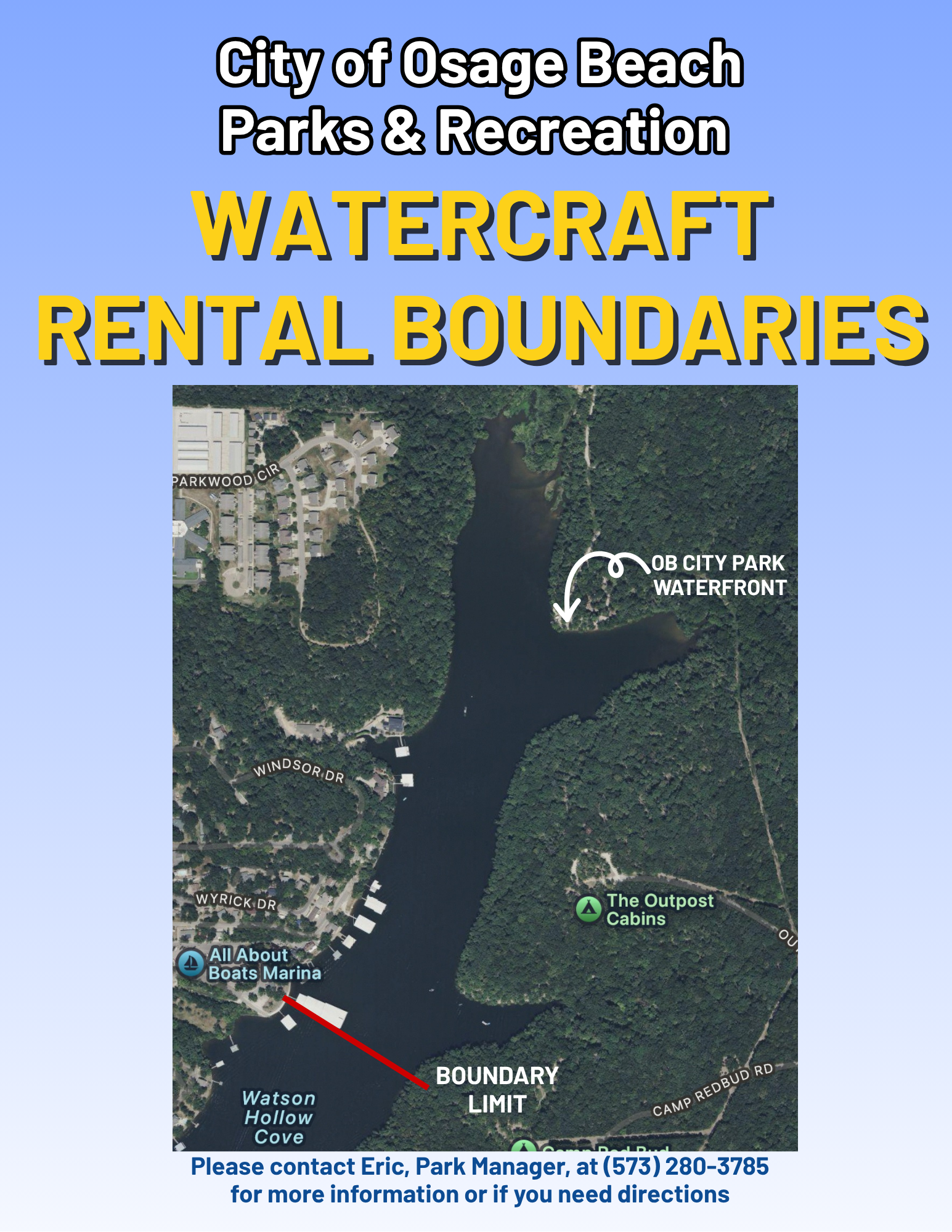 Watercraft boundary