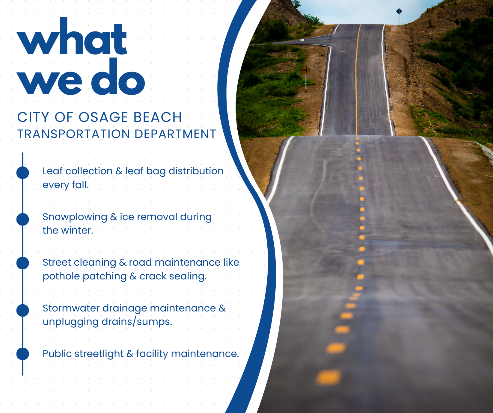 Transportation Department What We Do