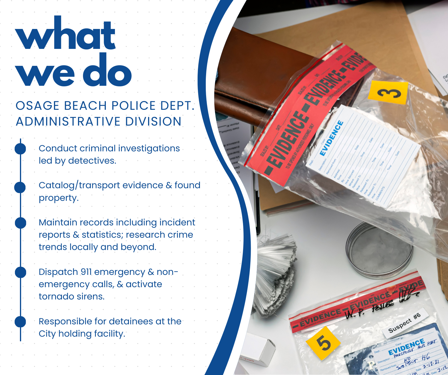 Administrative Division What We Do