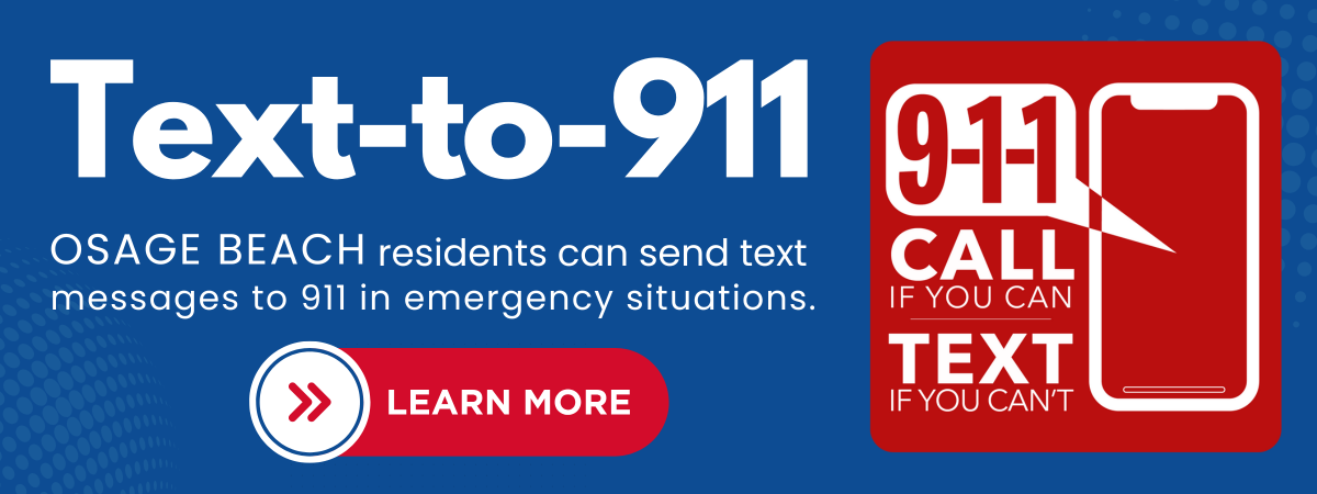 Text-to-911 Available in Osage Beach