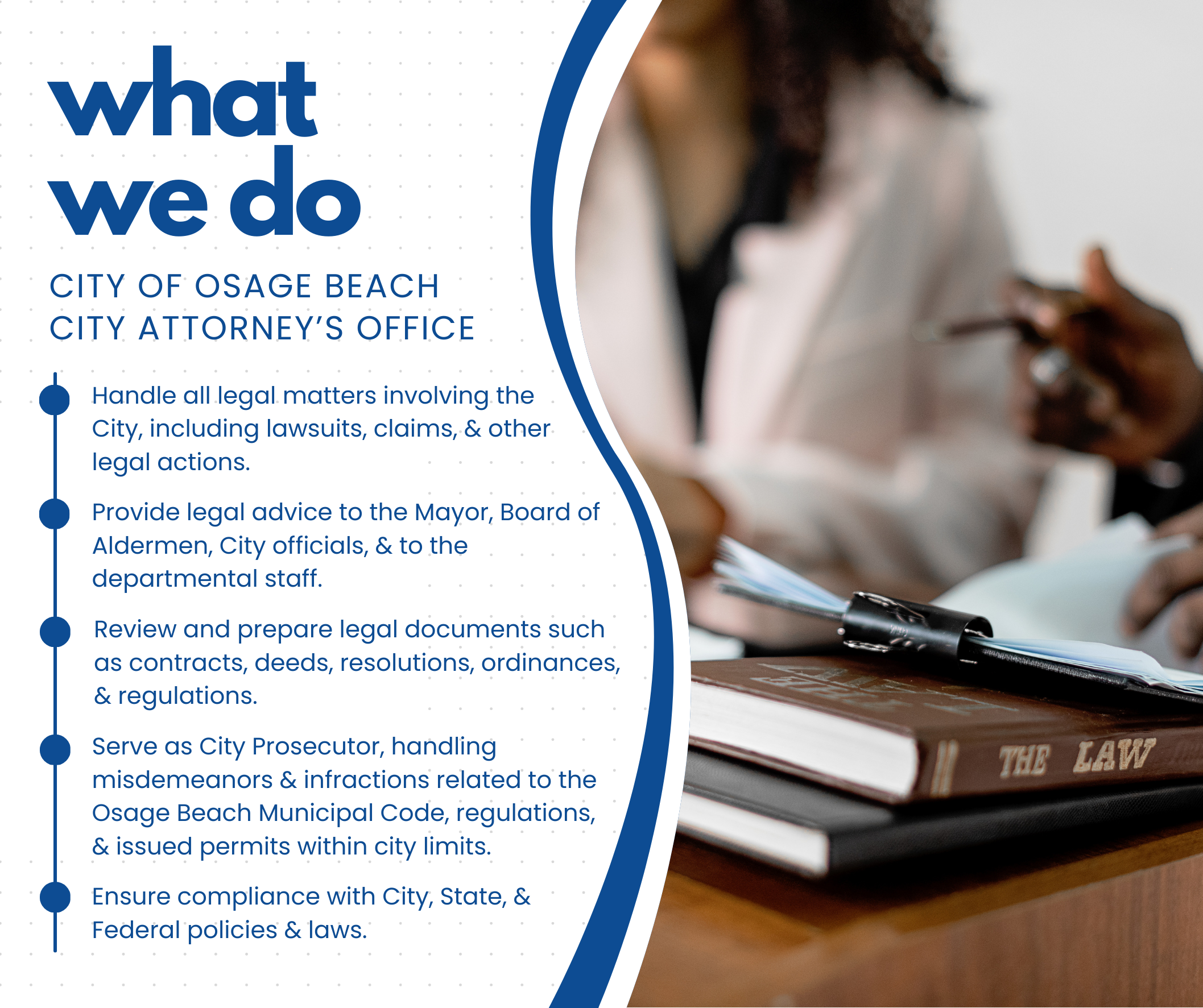City Attorney: What We Do