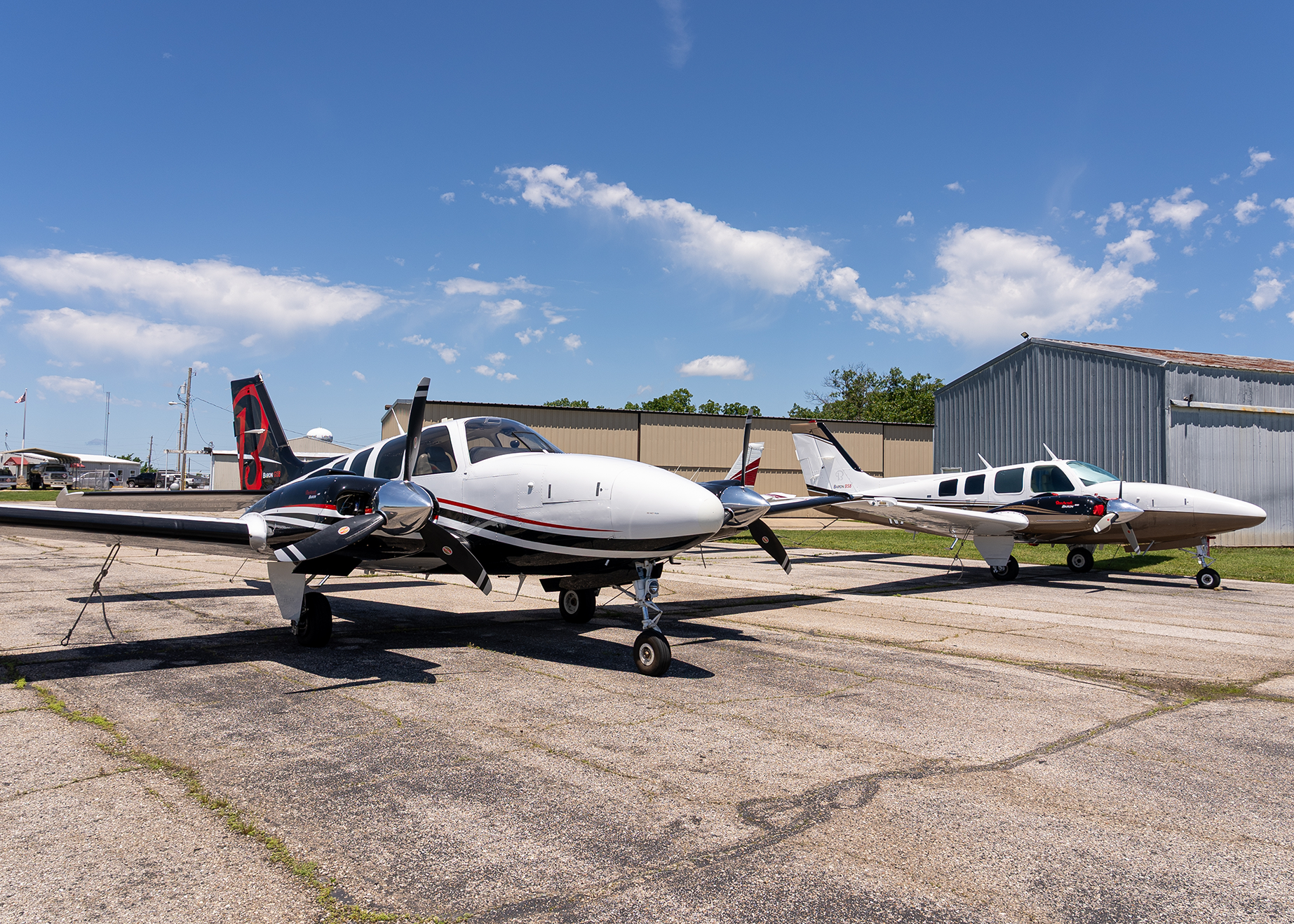 Aircraft Parking at Grand Glaize